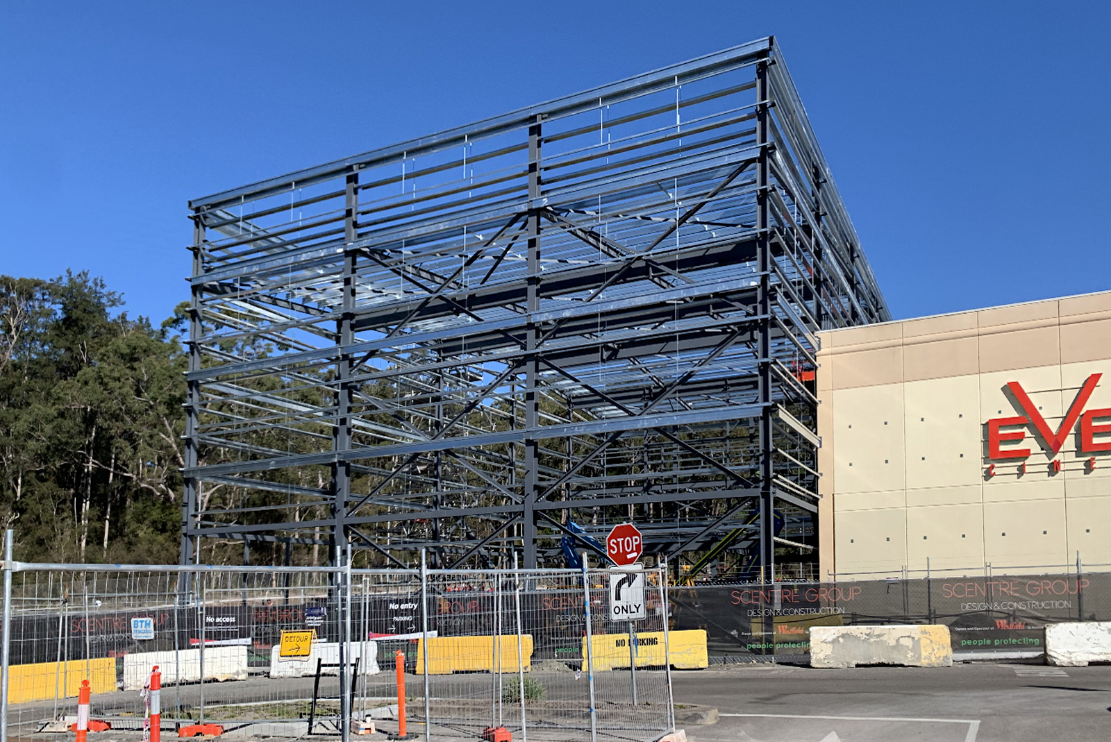 MPN Completes Major Works at Westfield Tuggerah MPN Structural