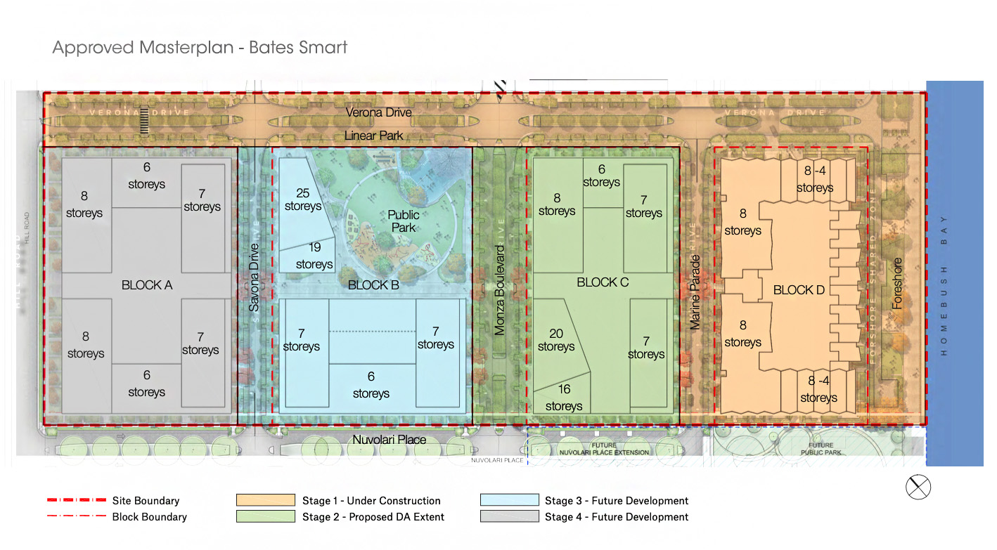 Wentworth Point - Masterplan (Bates Smart)